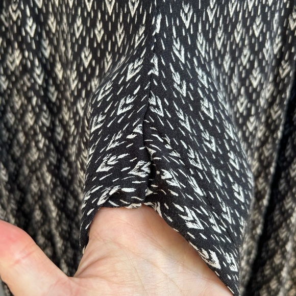 Anthropologie Elevenses Kaimana black and white Palazzo Pants, Small - Picture 10 of 11